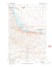 PRIEST RAPIDS, WA HISTORICAL MAP GEOPDF
