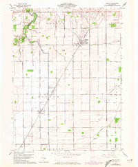WESTON, OH HISTORICAL MAP GEOPDF 7.5X7.5