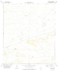 TEPEE BUTTE, TX HISTORICAL MAP GEOPDF 7.