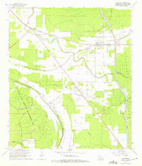 PALMETTO, LA HISTORICAL MAP GEOPDF 7.5X7