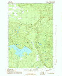 SILVER LAKE BASIN, MI HISTORICAL MAP GEO