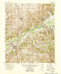 SARDIS, MS HISTORICAL MAP GEOPDF 15X15 G