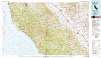 POINT SUR, CA HISTORICAL MAP GEOPDF 30X6