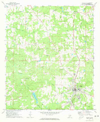 LAFAYETTE, AL HISTORICAL MAP GEOPDF 7.5X