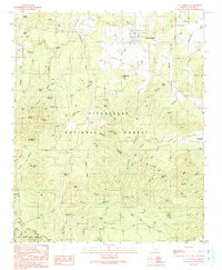 CLAY SPRINGS, AZ HISTORICAL MAP GEOPDF 7
