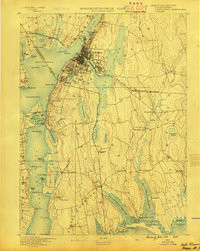 FALL RIVER, MA-RI HISTORICAL MAP GEOPDF