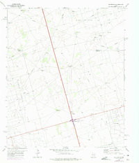 GARDENDALE, TX HISTORICAL MAP GEOPDF 7.5