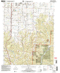 SELMORE, MO HISTORICAL MAP GEOPDF 7.5X7.
