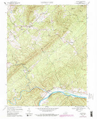 SHIPMAN, VA HISTORICAL MAP GEOPDF 7.5X7.