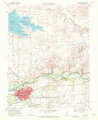 OAKDALE, CA HISTORICAL MAP GEOPDF 7.5X7.