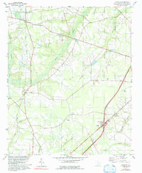 PAXVILLE, SC HISTORICAL MAP GEOPDF 7.5X7