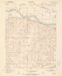 WILLARD, KS HISTORICAL MAP GEOPDF 7.5X7.