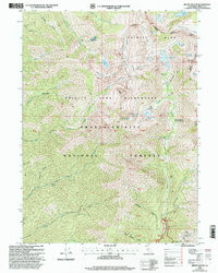 MOUNT HILTON, CA HISTORICAL MAP GEOPDF 7