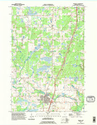 HINCKLEY, MN HISTORICAL MAP GEOPDF 7.5X7