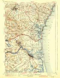 EXETER, NH-MA HISTORICAL MAP GEOPDF 15X1