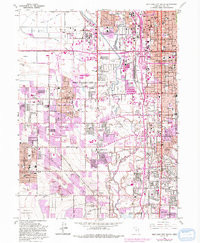 SALT LAKE CITY SOUTH, UT HISTORICAL MAP