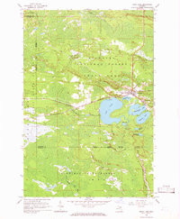 TROUT LAKE, MI HISTORICAL MAP GEOPDF 7.5