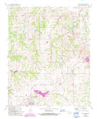 ROFF NORTH, OK HISTORICAL MAP GEOPDF 7.5