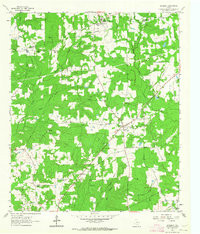 DE BERRY, TX HISTORICAL MAP GEOPDF 7.5X7