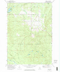 CURRAN, MI HISTORICAL MAP GEOPDF 7.5X7.5
