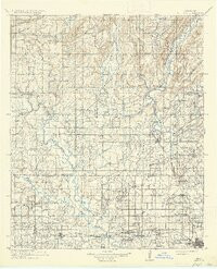 ANTLERS, OK HISTORICAL MAP GEOPDF 30X30
