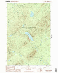 ENCHANTED POND, ME HISTORICAL MAP GEOPDF