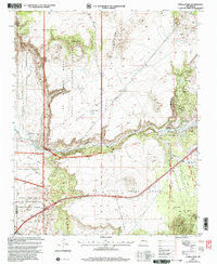 TETILLA PEAK, NM HISTORICAL MAP GEOPDF 7