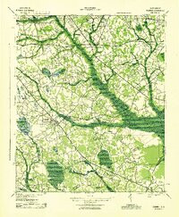 BOWMAN, SC HISTORICAL MAP GEOPDF 15X15 G