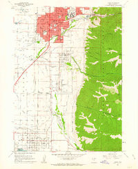 LOGAN, UT HISTORICAL MAP GEOPDF 7.5X7.5
