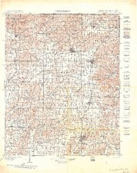 FAYETTEVILLE, AR-MO HISTORICAL MAP GEOPD