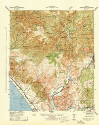 MARGARITA PEAK, CA HISTORICAL MAP GEOPDF
