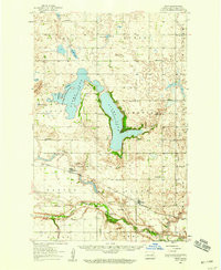PEKIN, ND HISTORICAL MAP GEOPDF 15X15 GR