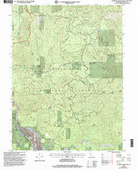 HYAMPOM MOUNTAIN, CA HISTORICAL MAP GEOP