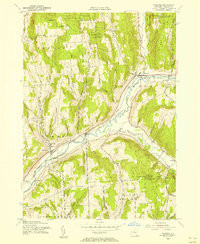 TRUXTON, NY HISTORICAL MAP GEOPDF 7.5X7.