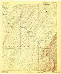 CLEVELAND, TN HISTORICAL MAP GEOPDF 30X3