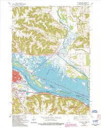 WINONA EAST, MN-WI HISTORICAL MAP GEOPDF