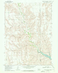 BURGER CANYON EAST, NE HISTORICAL MAP GE