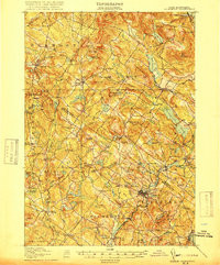 GILMANTON, NH HISTORICAL MAP GEOPDF 15X1