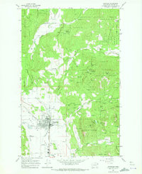 CHEWELAH, WA HISTORICAL MAP GEOPDF 7.5X7
