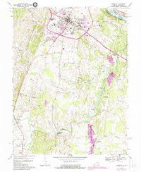 LEESBURG, VA-MD HISTORICAL MAP GEOPDF 7.
