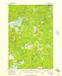 SAGOLA, MI HISTORICAL MAP GEOPDF 15X15 G