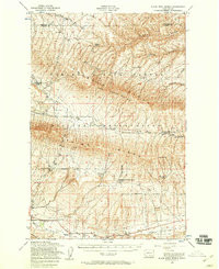 BLACK ROCK SPRING, WA HISTORICAL MAP GEO
