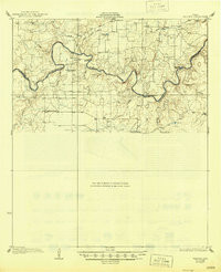 WALDRIP, TX HISTORICAL MAP GEOPDF 15X15