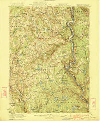 DAMASCUS, PA-NY HISTORICAL MAP GEOPDF 15