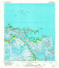 VENICE, LA HISTORICAL MAP GEOPDF 15X15 G