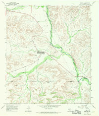 SHEFFIELD, TX HISTORICAL MAP GEOPDF 7.5X