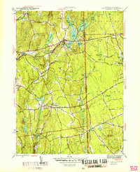 EAST KILLINGLY, CT-RI HISTORICAL MAP GEO
