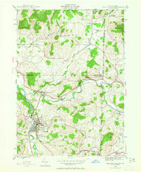 HOOSICK FALLS, NY-VT HISTORICAL MAP GEOP