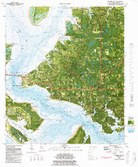 PANAMA CITY, FL HISTORICAL MAP GEOPDF 7.