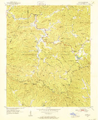 SUCHES, GA HISTORICAL MAP GEOPDF 7.5X7.5